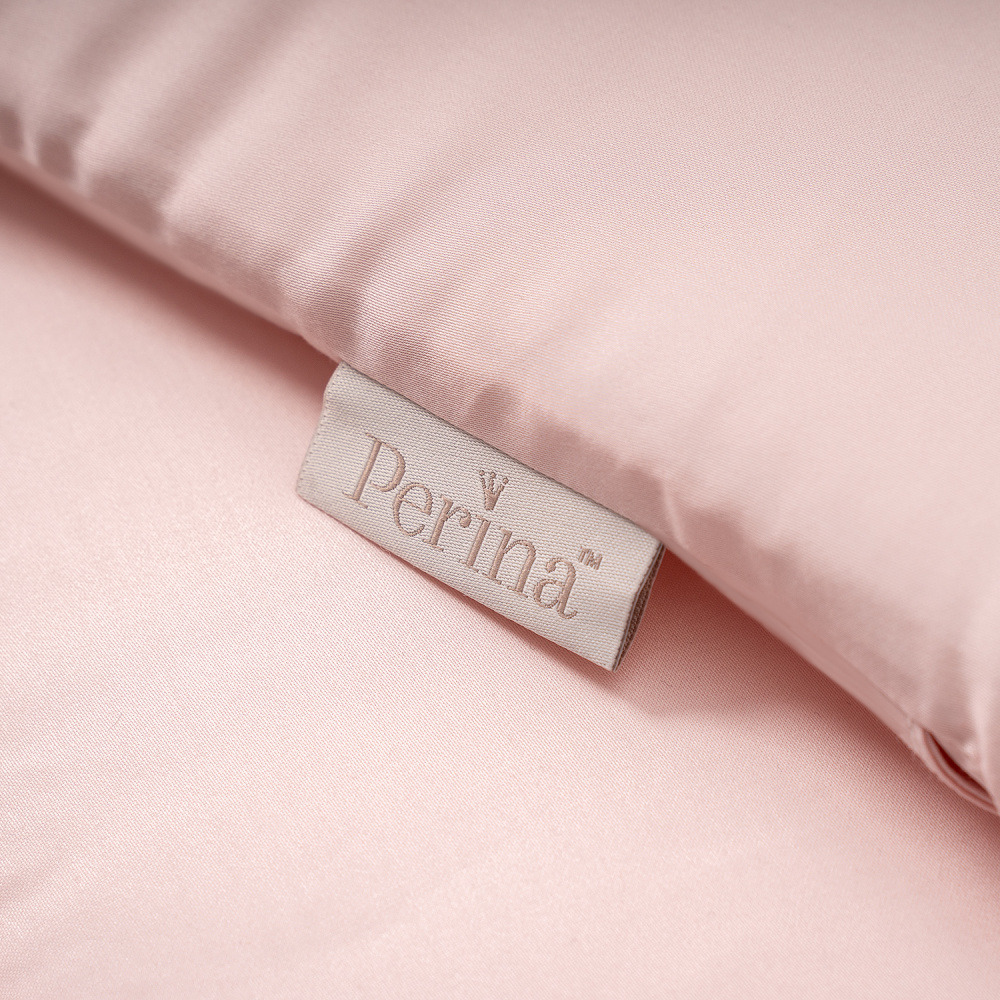 Perina защита для детской кроватки (фенс-бортик) "Sateen Collection" (розовый) - фото  8