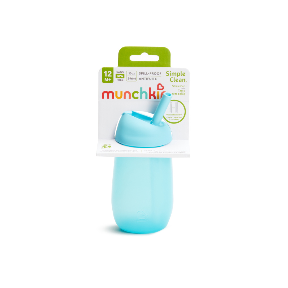 Munchkin     Simple Clean Straw 296   12 .,  NEW -   4