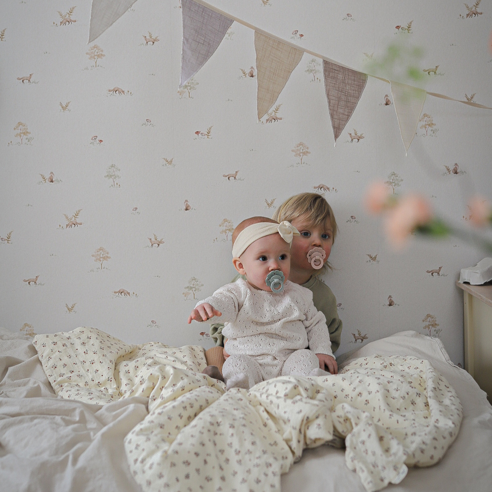 Elodie пустышка от 3 месяцев Binky Bloom силиконовая - Lavender Love - фото  5