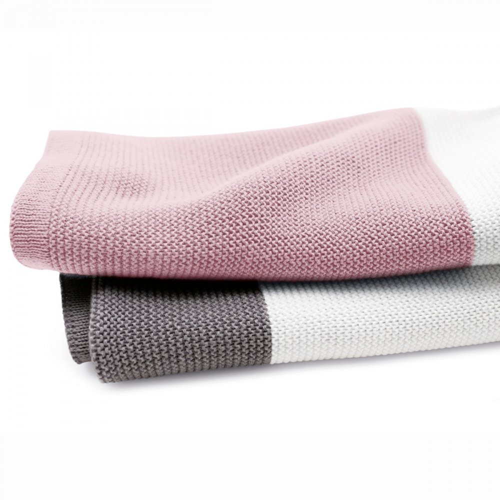 Bugaboo Плед-одеяло хлопок Soft Pink Multi