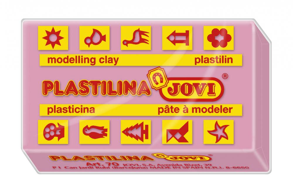 Jovi Пластилин розовый 30 шт по 50 гр 