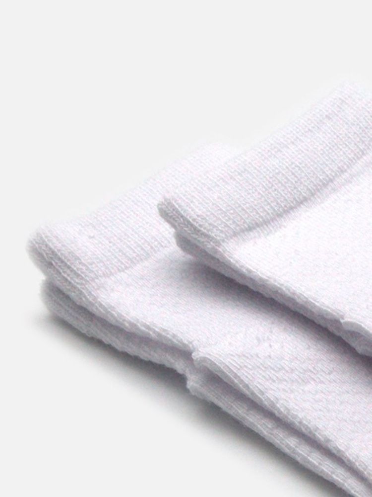 OLANT носки детские 3 пары АЖУР белые - фото  2