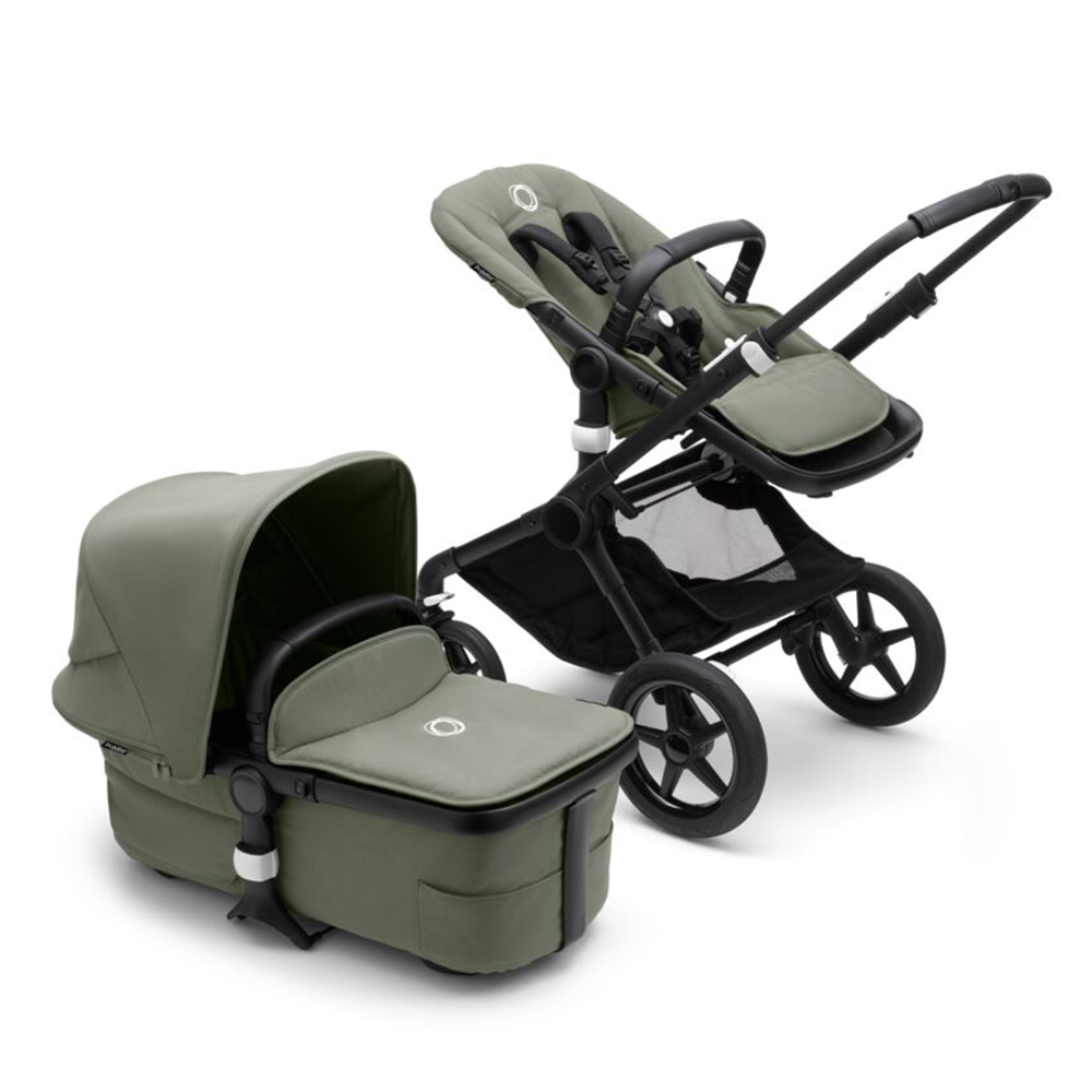 Bugaboo Fox3  2  1 Black/ Forest Green/ Forest Green complete
