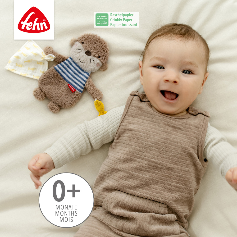 FEHN игрушка-шуршалка Выдра Тео - фото  3