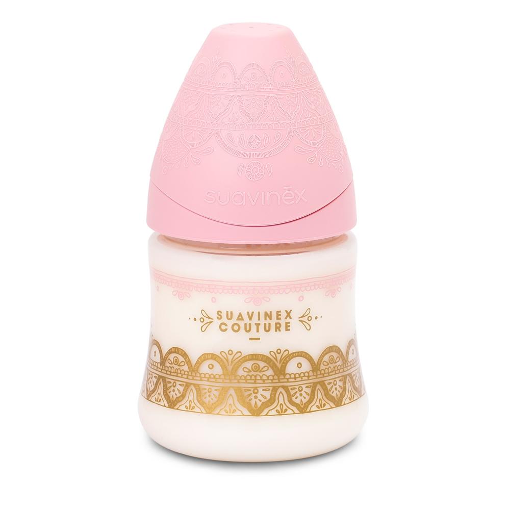 Suavinex бутылка 150 мл Haute Couture с рождения цвет розовый