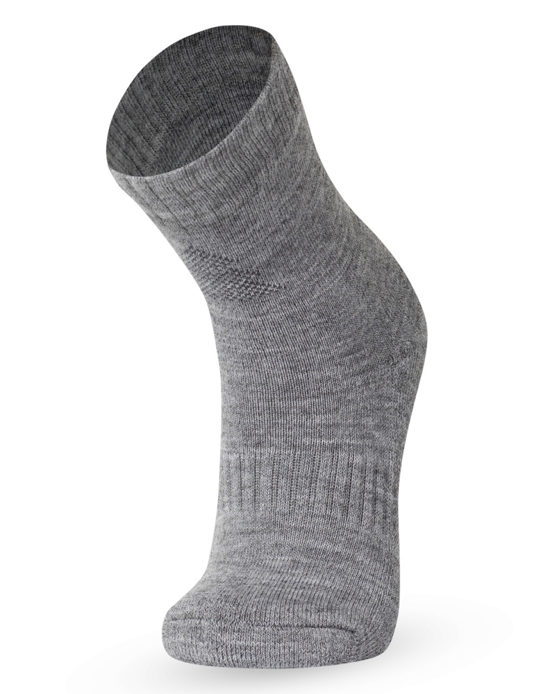 NORVEG носки шерсть Climate Control цвет серый меланж - фото  2