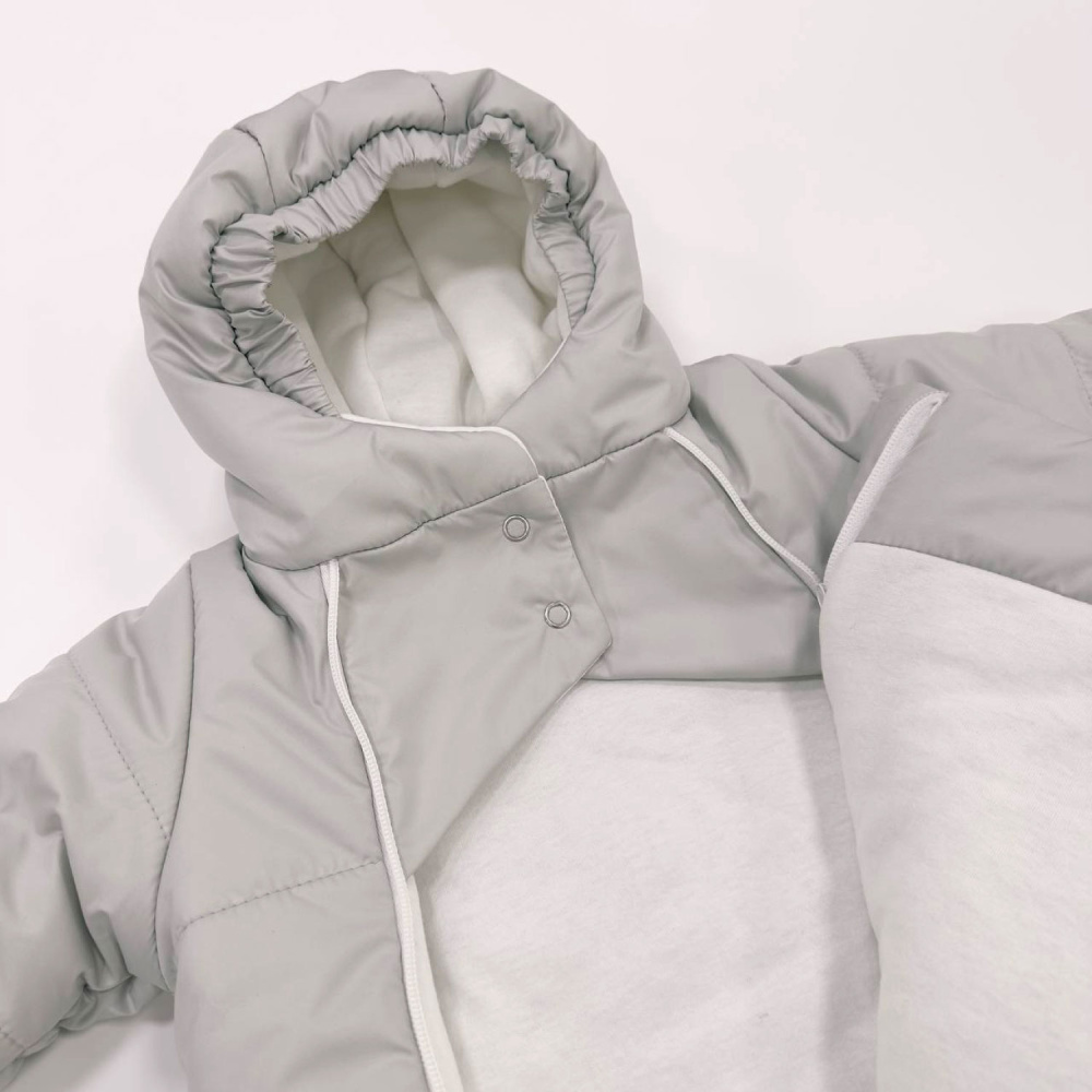 OLANT BABY комбинезон зимний NILSON цвет серый - фото  3