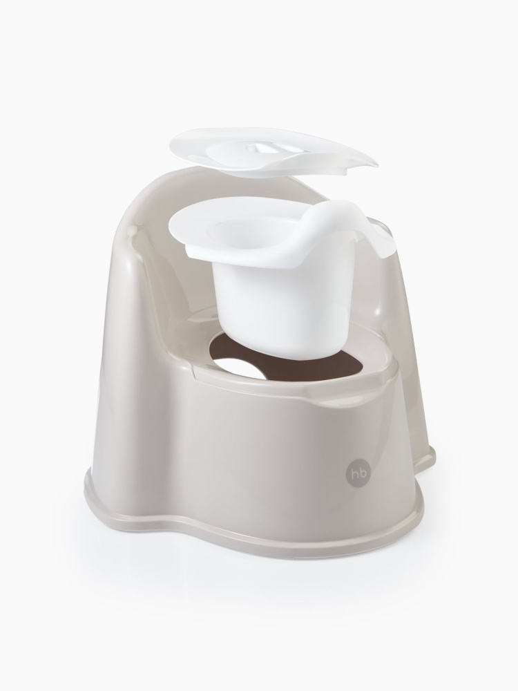 Happy Baby горшок детский Zozzy warm grey - фото  2