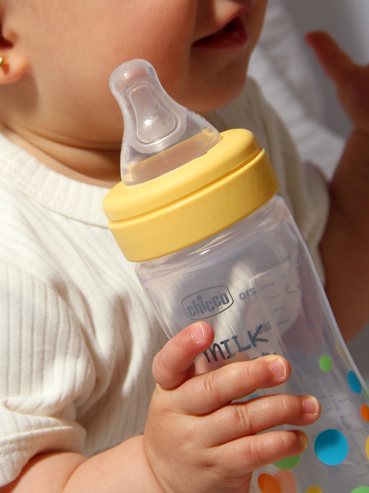 Chicco бутылочка пластиковая 250 мл Perfect Easy Boy, средний поток - фото  14