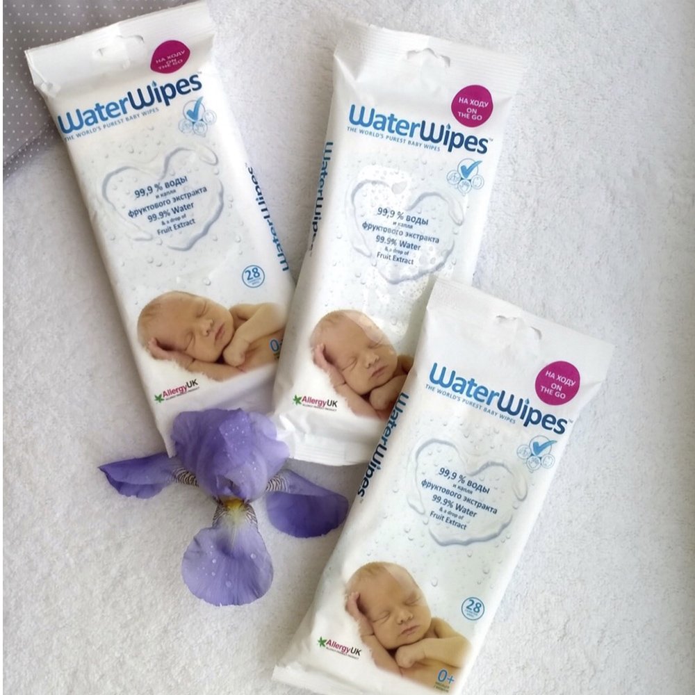 Waterwipes салфетки влажные детские WaterWipes® Original 28 листов - фото  5