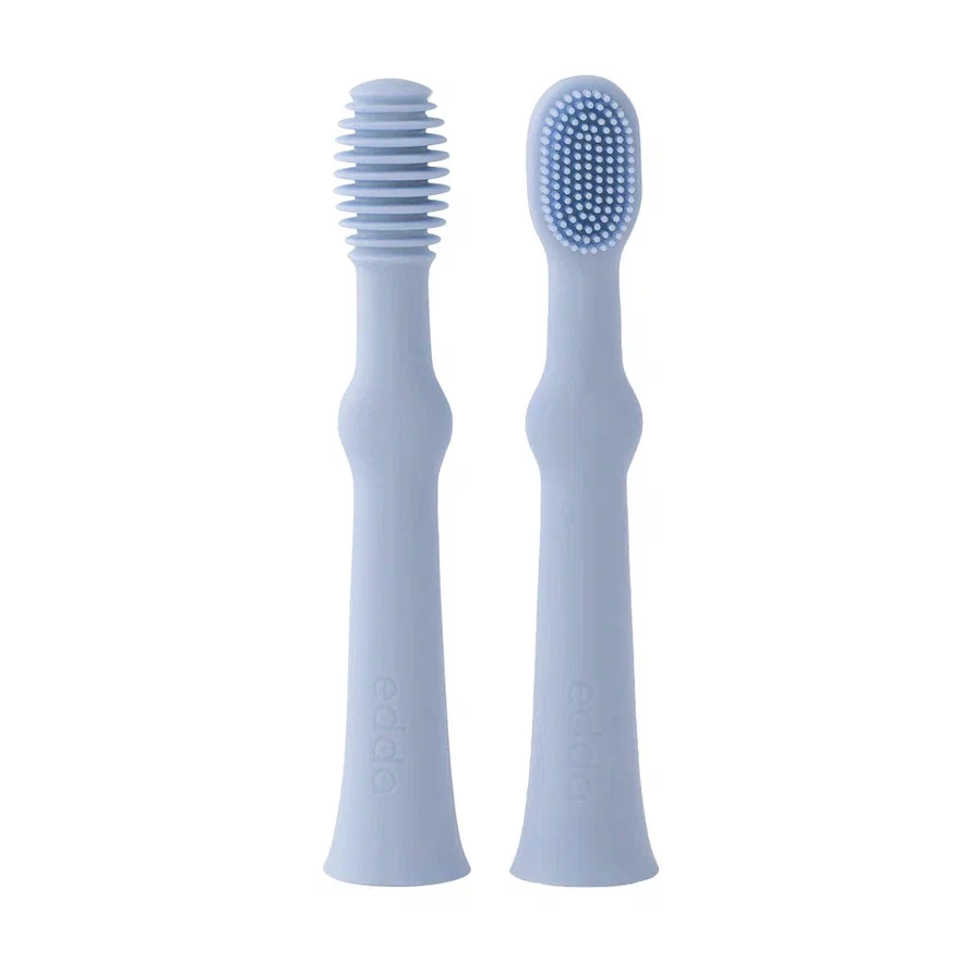 Edda зубная щётка - массажер 2 штуки силикон Небо