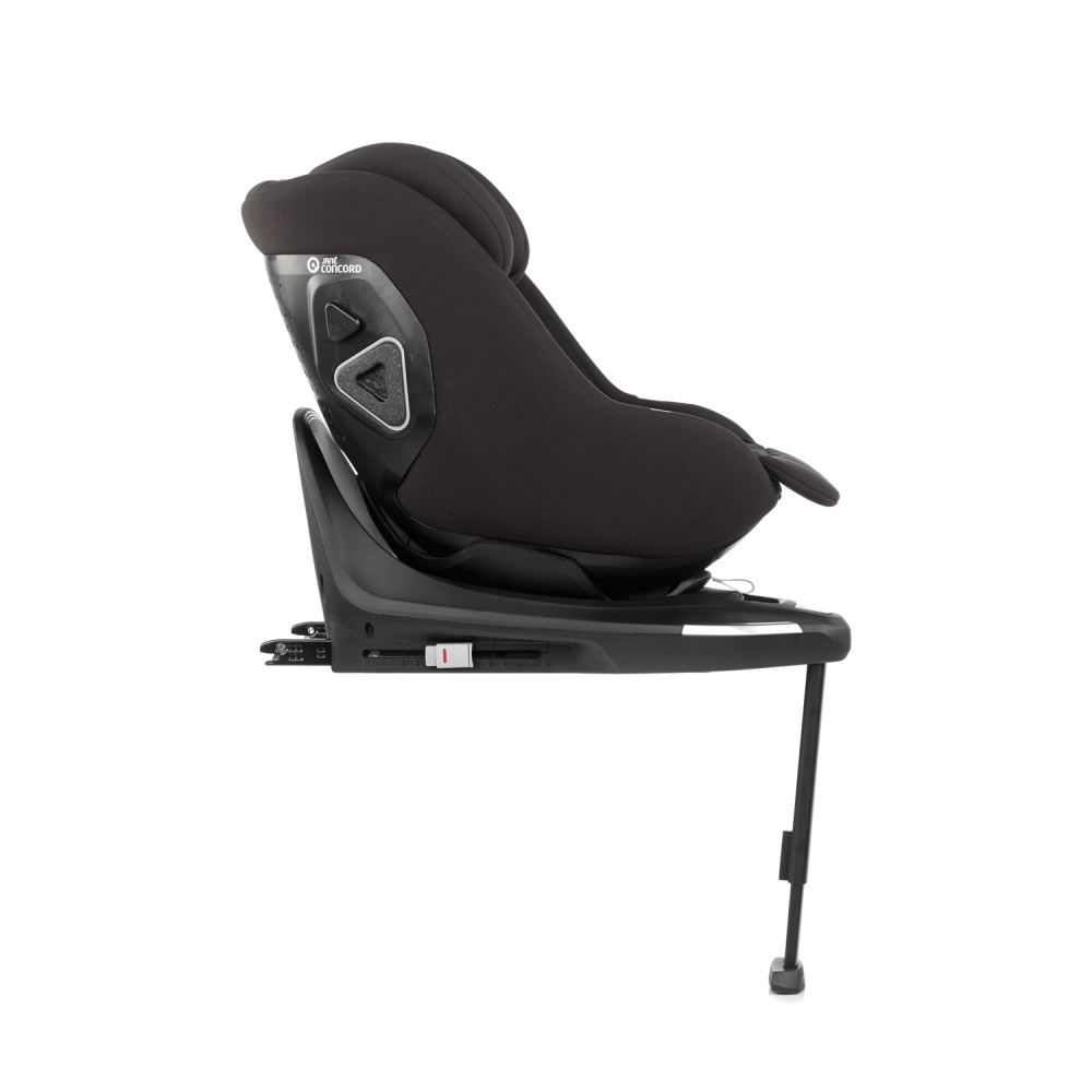 JANE Concord Автокресло 0+/1 Kombikid+ база Isofix ( 40-105 см, 0-36 мес) Matt Black - фото  9