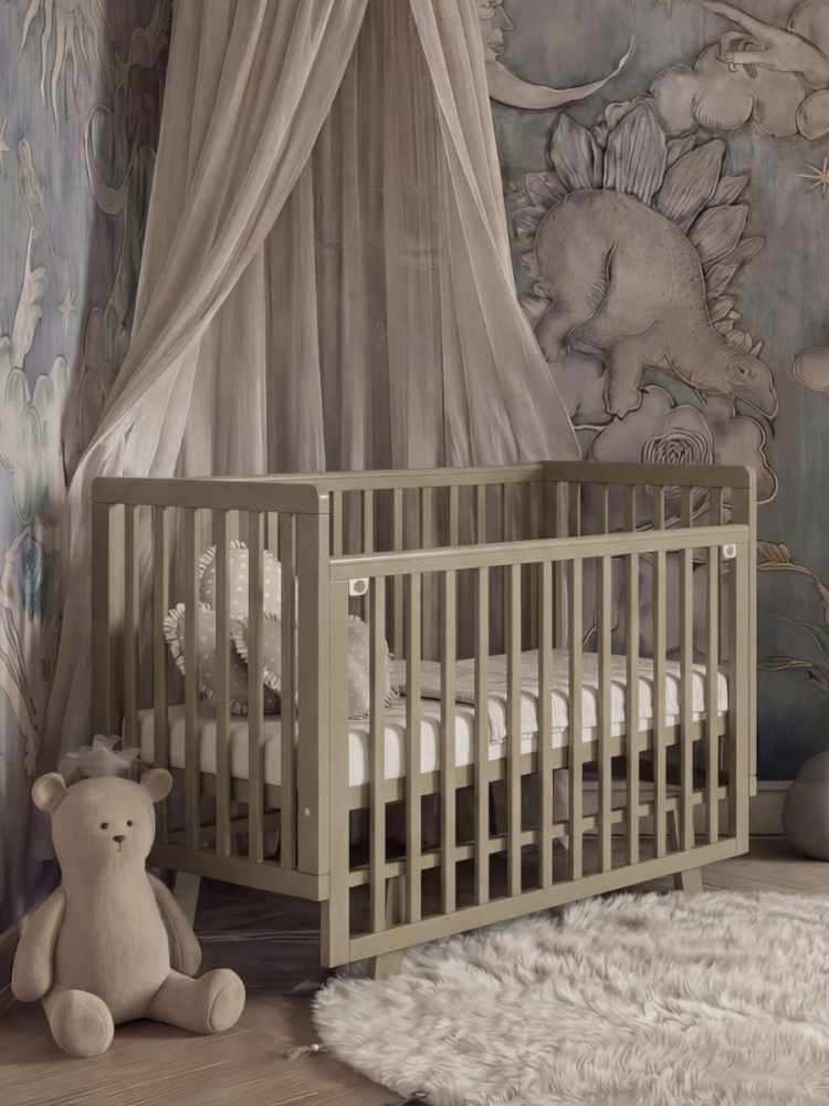 OLANT кровать с маятником Скаген ЕССО кашемир