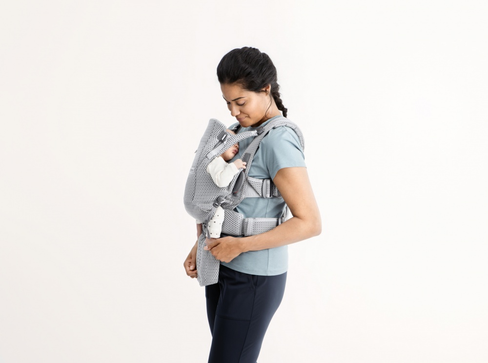 BabyBjorn рюкзак для переноски ребенка повышенной комфортности Move Mesh серый