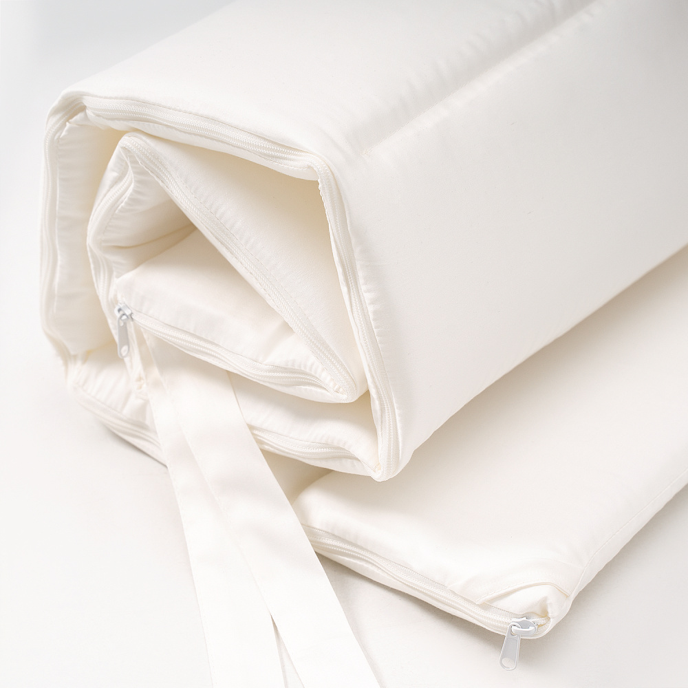 Perina защита для детской кроватки (фенс-бортик) "Sateen Collection" (айвори) - фото  9