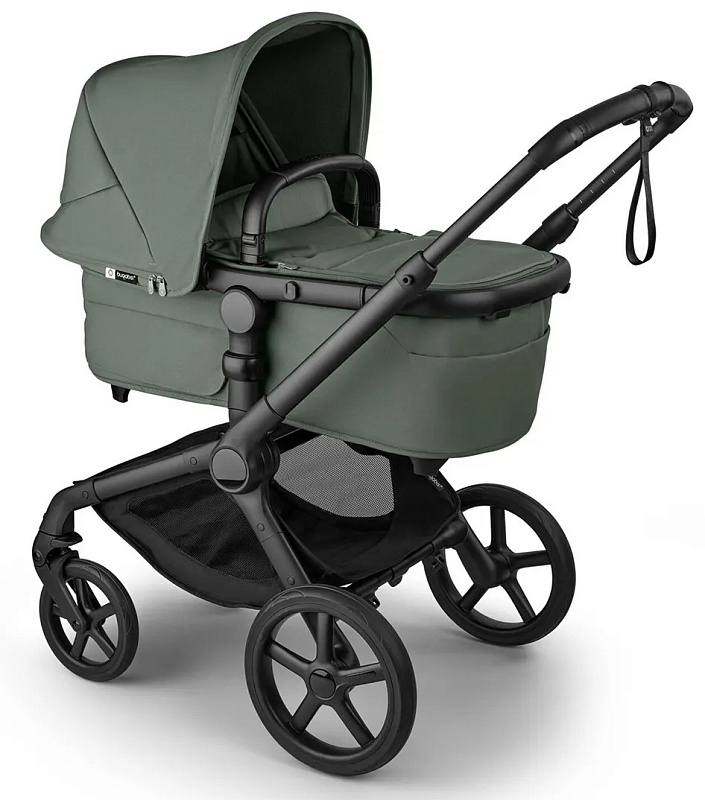 Bugaboo Fox5 Renew коляска 2 в 1 Black/ Forest Green/Forest Green complete - фото  3