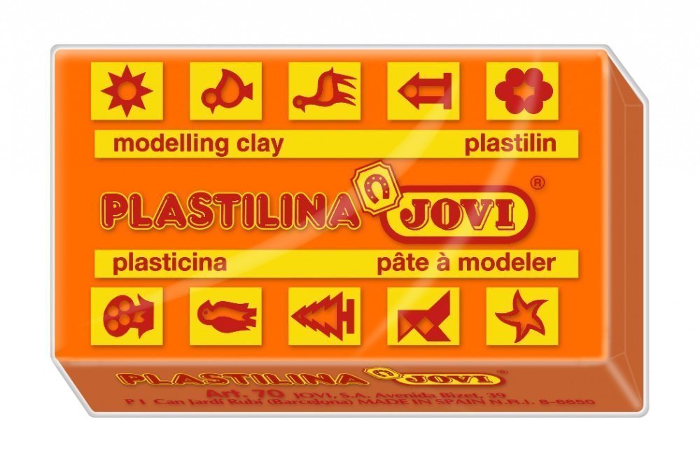 Jovi Пластилин оранжевый 50 гр.