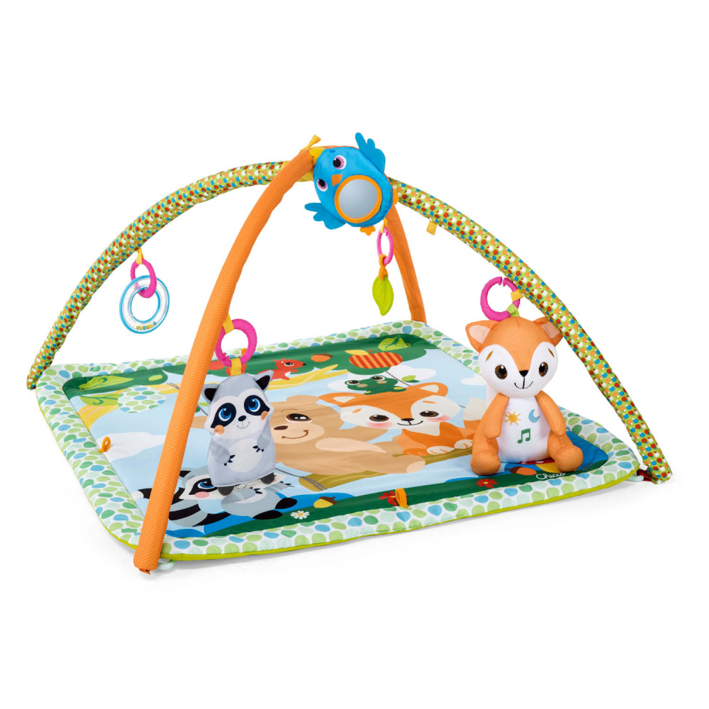 Chicco коврик игровой мягконабивной Волшебный лес*