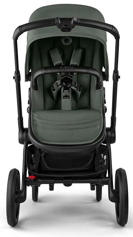 Bugaboo Fox5 Renew коляска 2 в 1 Black/ Forest Green/Forest Green complete - фото  11