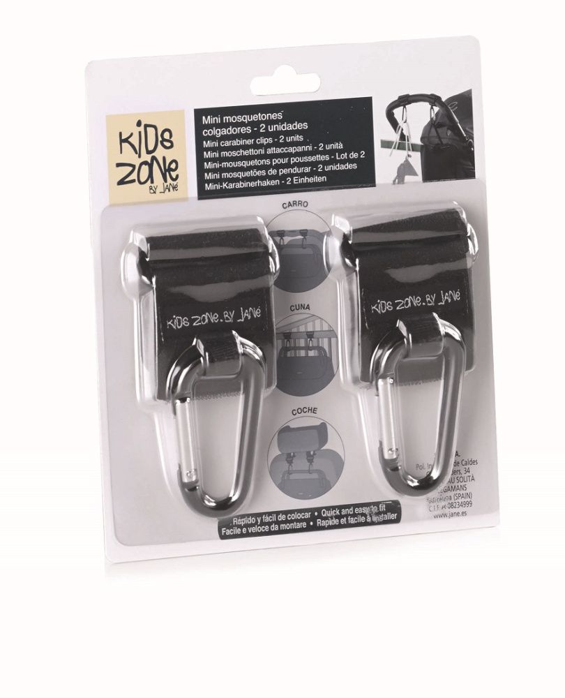 JANE Карабин металлический для сумок (2 шт) - фото  4