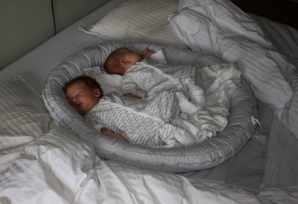 Babynest    7568 Twin lightgrey -   2