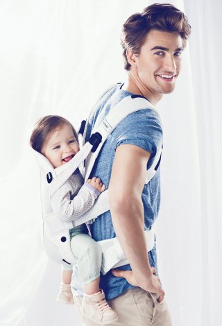 BabyBjorn WE Air рюкзак для переноски ребенка белый