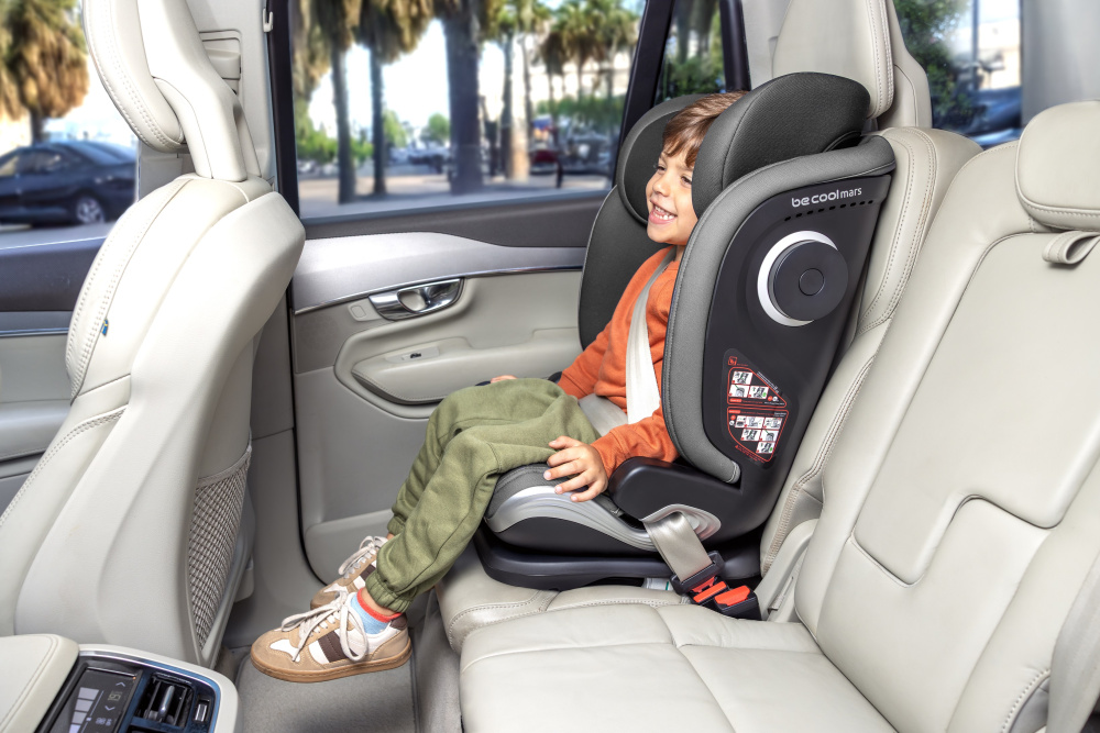 BE COOL Автокресло MARS Smoke (100-150см, 3,5-12 лет) гр.2/3  - фото  11