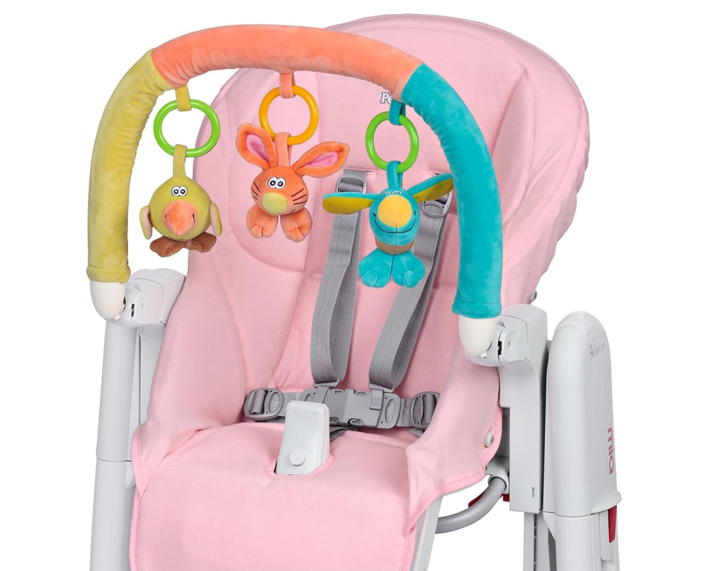 Peg Perego накидка Kit Tatamia Rosa и дуга с игрушками