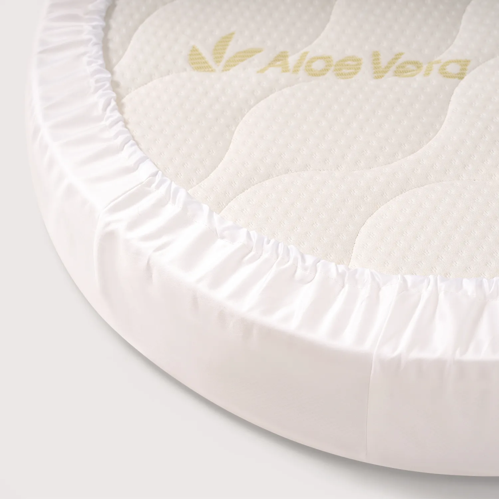 Perina простыня Oval на резинке детская (молочная)  - фото  3