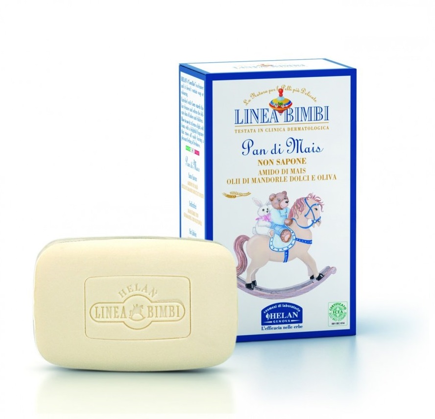 Helan Linea Bimbi мыло 0+ без щелочи органическое детское 100 гр