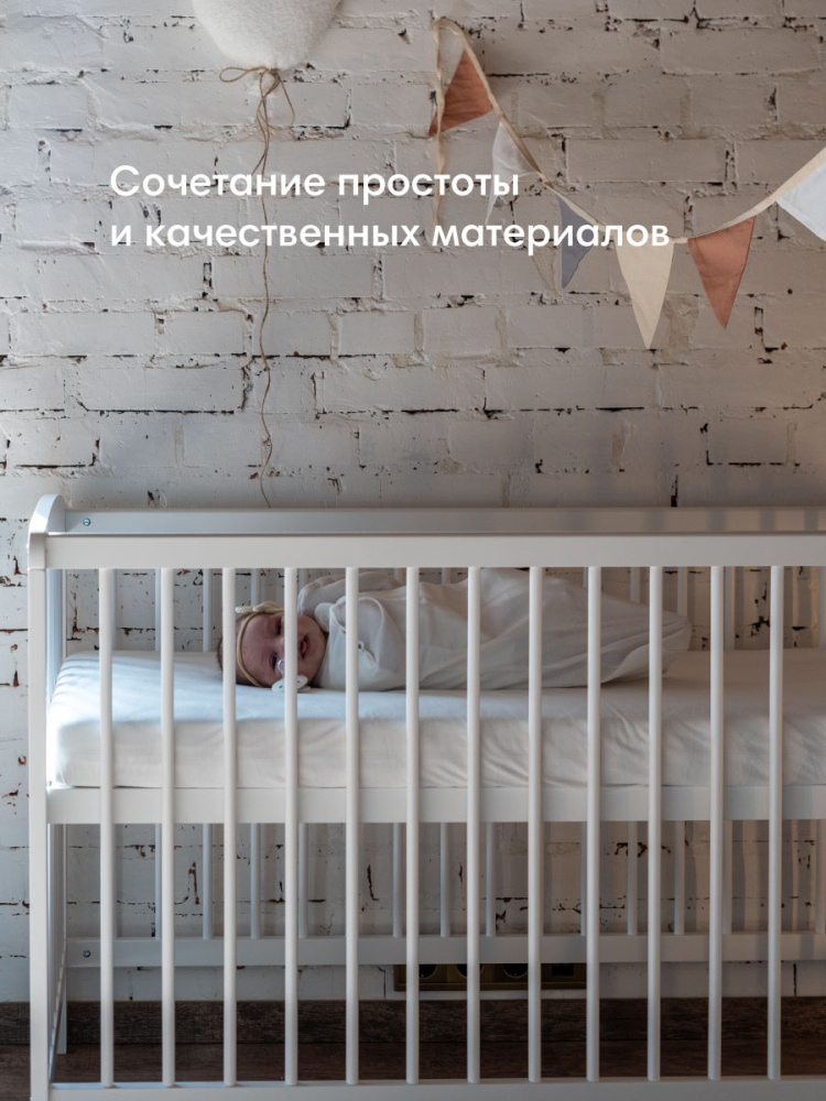 OLANT BABY кровать Sova белый - фото  8