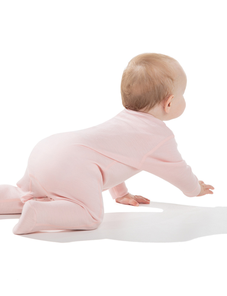 NORVEG комбинезон 100% шерсть Soft Baby цвет розовый - фото  3