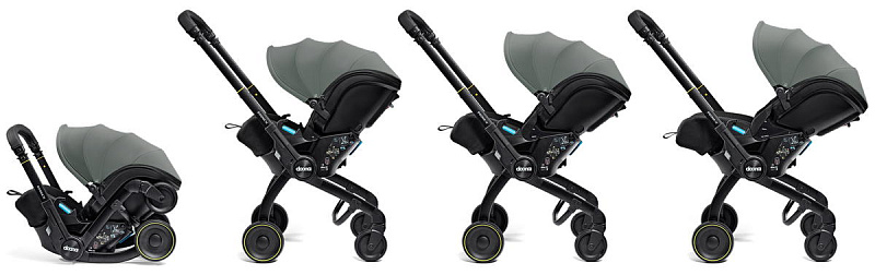Doona X коляска-автокресло / Slate Green