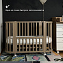 OLANT BABY кровать-трансформер с маятником Vila кашемир - фото 3