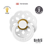 BIBS пустышка латексная Boheme - White - фото 6