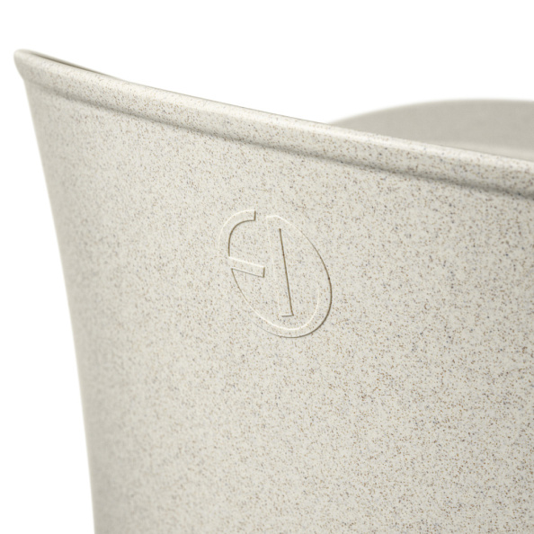 Elodie Grace стульчик + сиденье для новорожденного Vanilla White+ вкладыш Blue Garden - фото  5