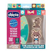 Chicco деревянные игрушки Семья Мишек с папой