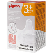 Pigeon соска для бутылочки Peristaltic Plus с широким горлом с 3 месяцев