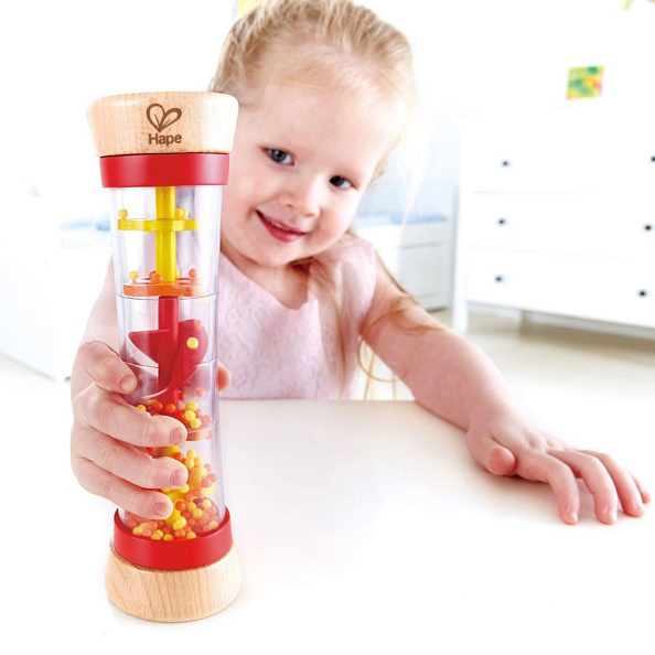Hape игрушка Бисерный дождь красный - фото  6