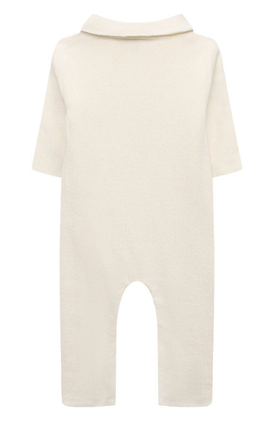 OLANT BABY комбинезон 100% кашемир, молочный - фото  2