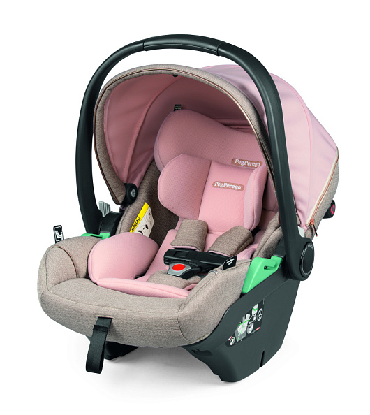 Peg Perego Автокресло 0+ Primo Viaggio Lounge ( 40-83 см, 0-12 мес) Mon Amour - фото  1