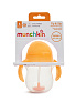Munchkin поильник Click Lock Any Angle™ с трубочкой и ручками Оранжевый 207 мл. 6+ - фото 9