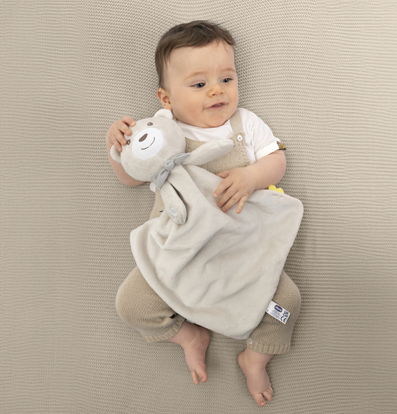 Chicco игрушка-комфортер для сна мягкая Музыкальный Мишка Maxi - фото  2