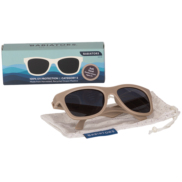 Babiators очки солнцезащитные Eco Navigator Тёплый песок - фото  3