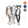 Zazu ночник с успокаивающими мелодиями Кролик Бо  - фото 4