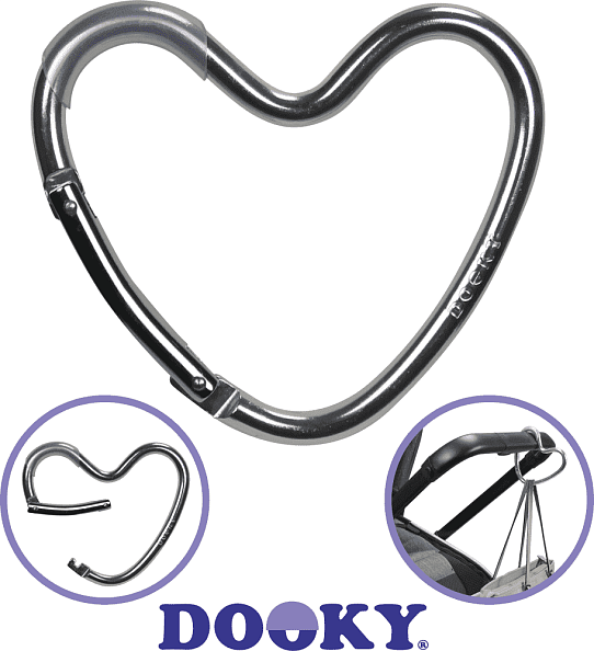 Xplorys    Dooky Heart Hook - Silver -   4