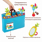 Yookidoo коврик-сумка игровой XL Фиеста размер 100х145 см