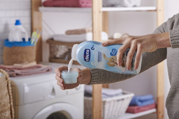Chicco кондиционер 0+ для детского белья 750 мл Sweet Talcum Sensitive											 - фото  10