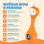 Alilo игрушка Зайка-Карапуз S1 оранжевый - фото 5