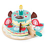 Hape игровой набор торт Счастливого дня рождения, 15 предметов - фото 4